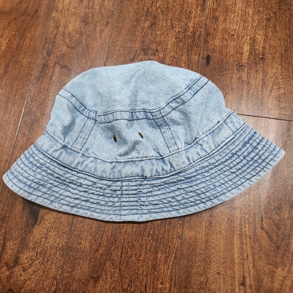 Bucket Hat Vintage Style Denim